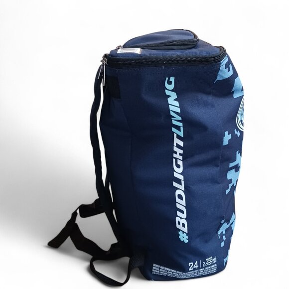 Bud Light Insulated Cooler Backpack – Holds 24 Cans, Tailgate Ready! - Picture 6 of 11